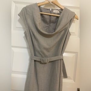 Calvin Klein gray dress size 4